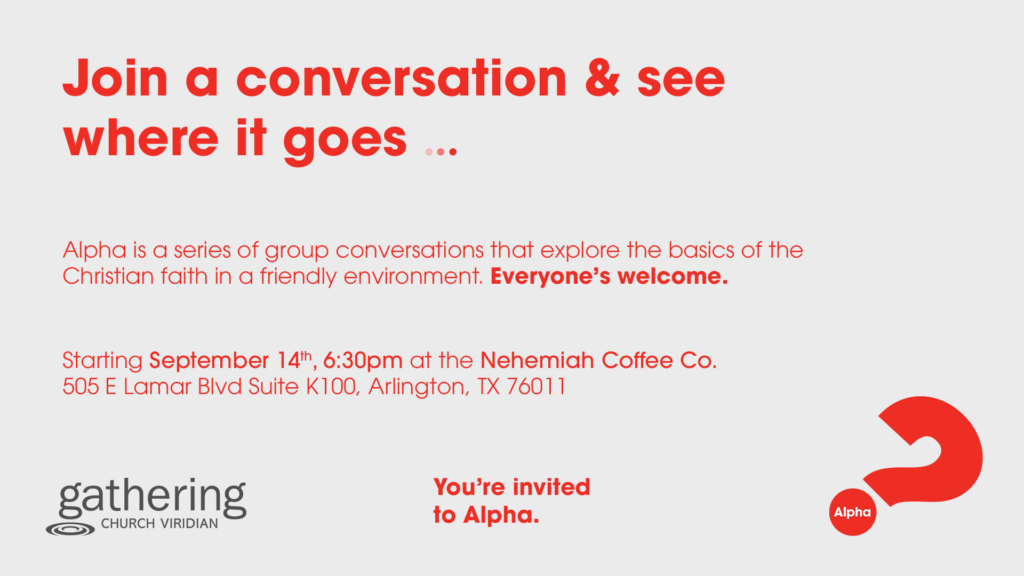 Alpha Invite