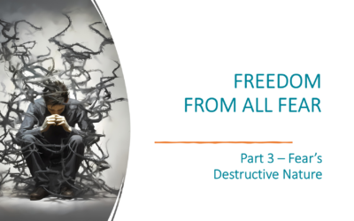 Fear’s Destructive Nature